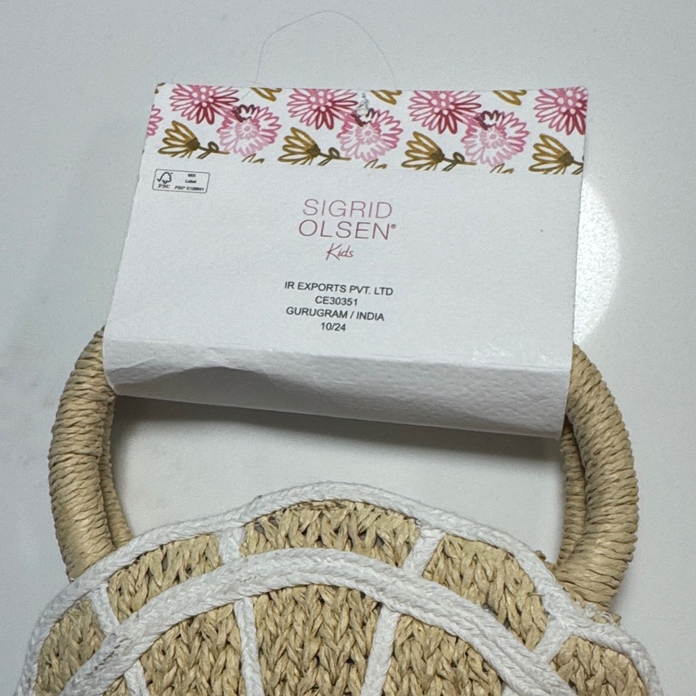 Sigrid Olsen Kids Tan Shell Purse Accessory - Picture 2 of 3
